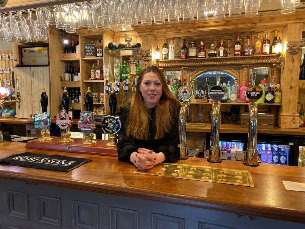 The Drum and Monkey's General Manager, Nicci Winsor