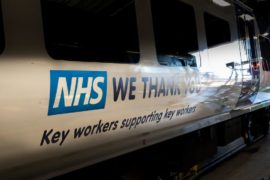 Northern trains transformed to give thanks to NHS