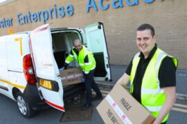 Airport staff support local community during Covid-19 crisis