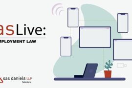 SAS Daniels employment law webinar