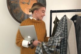 John Lewis virtual styling event Sam Webb