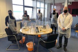 Sarina Patidar, Rachel McDermott, Alan Hollyhoke, Sean Williams and Ian Williams from LSH Auto