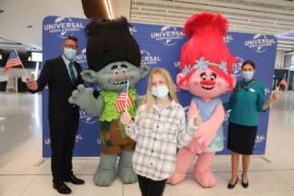 Aer Lingus celebrates first direct flights to Orlando from Manchester Airport