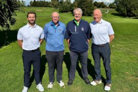 L-R John Winstanley, Andrew Henshall, David Durling and Keith Thompson