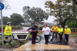 Walking and cycling route completes connecting Wilmslow to Manchester Airport