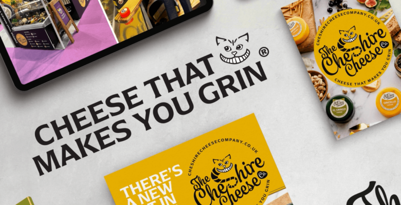 The modern look and feel of the Cheshire Cheese Company’s new packaging and website has been developed to support its ambitious future expansion plans