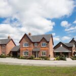 A typical Bellway streetscene Cheshire