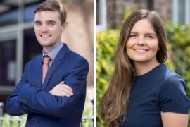 Duo of promotions for SAS Daniels colleagues Matthew Ottley and Maisie Clark