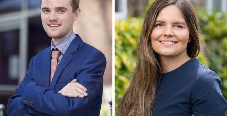 Duo of promotions for SAS Daniels colleagues Matthew Ottley and Maisie Clark