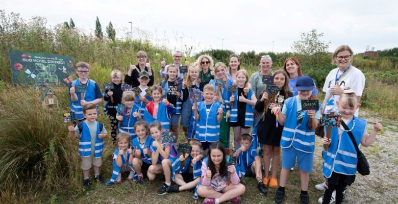 Local children get the bug for biodiversity at MIX MANCHESTER