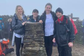 SAS Daniels colleagues tackle Yorkshire Three Peaks challenge for charity