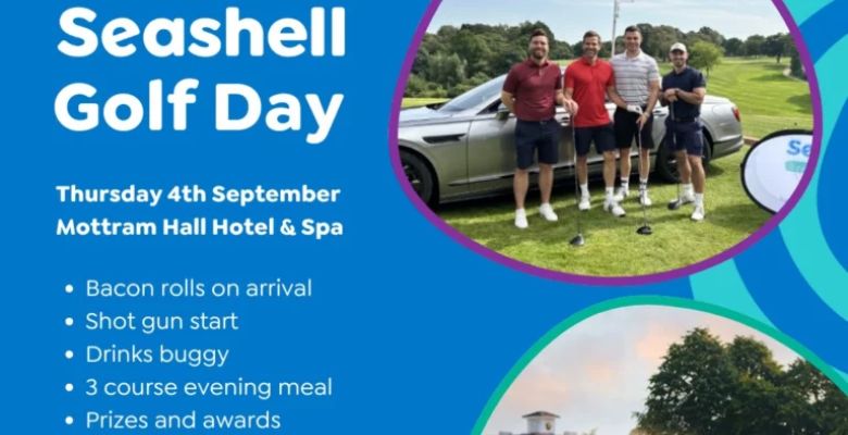 Stockport businesses invited to join Seashell for Charity Golf Day