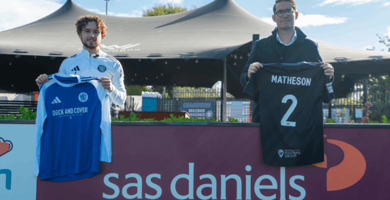 Luke Matheson and Steven Percy, partner and head of commercial property, SAS Daniels